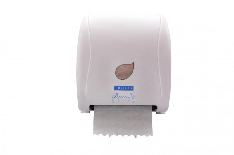 Autocut tekercses kéztörlő adagoló műanyag fehér (PD546W)