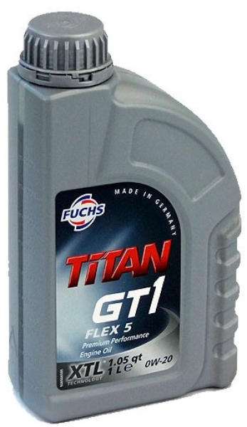 Titan GT1 Flex 5 C5 0W-20 1 l