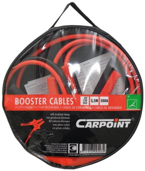 Carpoint Olanda Cabluri transfer curent baterii Carpoint 6V/12V/24V 500 Ah  3.5m Kft Auto (177663) (Cablu pornire) - Preturi