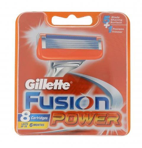 Gillette Fusion5 Power rezerve lame Lame de rezervă 8 buc pentru bărbați  (Capeta de barbierire, rezerva aparat de ras) - Preturi