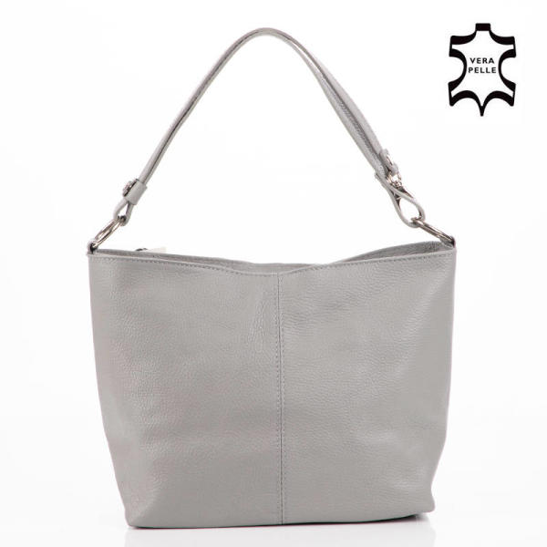 Vásárlás: Fairy Valódi bőr női táska szürke színben (Fl_15207_grey) Női  táska árak összehasonlítása, Valódi bőr női táska szürke színben Fl 15207  grey boltok