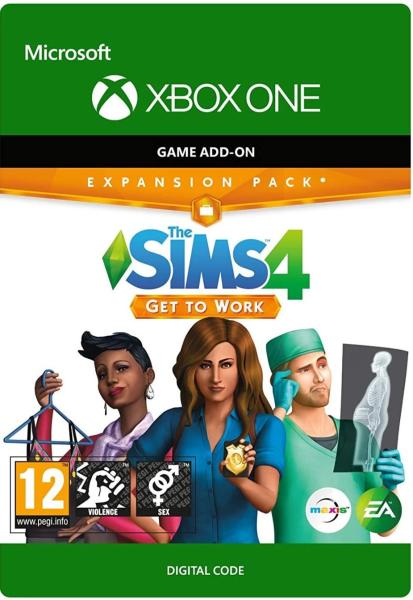 The Sims 4 Get to Work DLC (Xbox One)