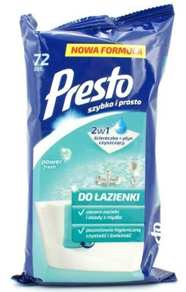 Nedves Törlőkendő - Fürdőszobai 72db
