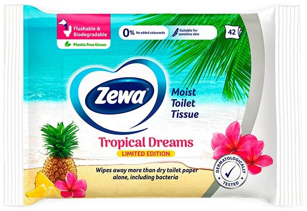 Vásárlás: Zewa Nedves Toalettpapír - Tropical Dreams 42db WC-papír árak  összehasonlítása, Nedves Toalettpapír Tropical Dreams 42 db boltok