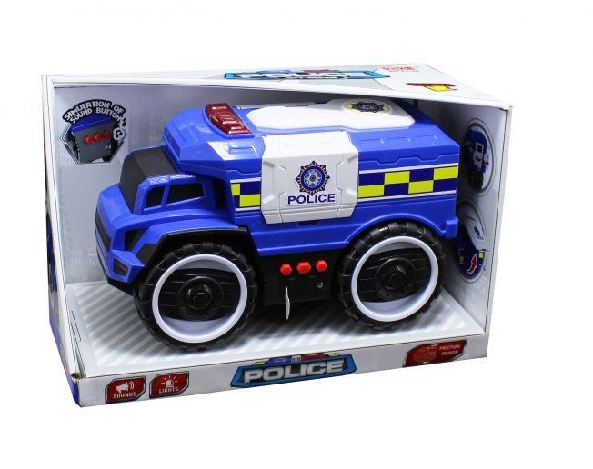 Vásárlás: BYJ Rendőrségi kamion (13977) Játékautó és jármű árak  összehasonlítása, Rendőrségi kamion 13977 boltok
