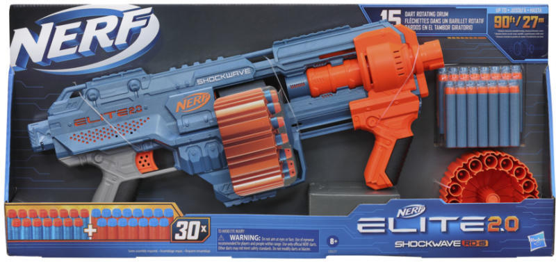 Vásárlás: Hasbro Nerf: Elite 2.0 Shockwawe RD- 15 (E9527EU4) Játékfegyver  árak összehasonlítása, Nerf Elite 2 0 Shockwawe RD 15 E 9527 EU 4 boltok