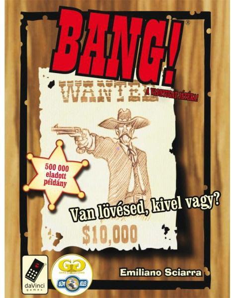 Vásárlás: dV Giochi Bang! Társasjáték árak összehasonlítása, Bang boltok