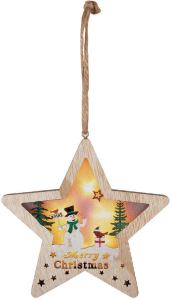 Home LED-es csillag ablakdísz (KLW 17 S)