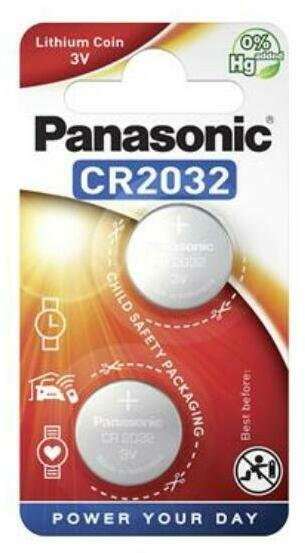 Vásárlás: Panasonic CR2032 (2) Egyszer használatos elem árak  összehasonlítása, CR 2032 2 boltok