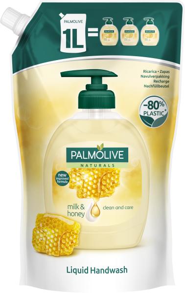 Naturals Milk & Honey folyékony szappan utántöltő 1 l