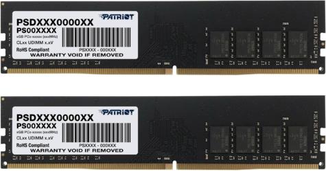 Patriot Signature Line 16GB (2x8GB) DDR4 3200MHz PSD416G3200K