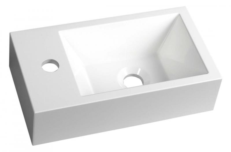 Amarok 40x11x22 cm left white (AR400)