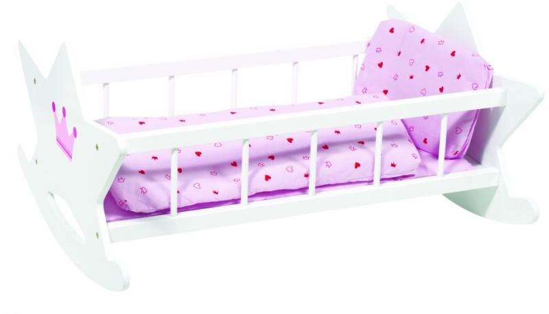 Vásárlás: Goki Fa játék babaágy ágyneművel Játékbaba felszerelés árak  összehasonlítása, Fajátékbabaágyágyneművel boltok