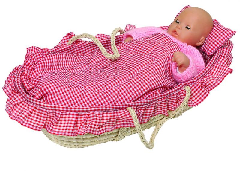 Vásárlás: Goki Fonott játék babaágy mózeskosár Játékbaba felszerelés árak  összehasonlítása, Fonottjátékbabaágymózeskosár boltok