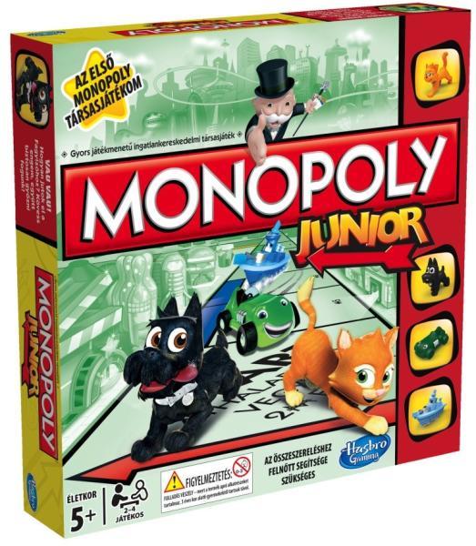 Vásárlás: Hasbro Monopoly Junior Társasjáték árak összehasonlítása,  MonopolyJunior boltok