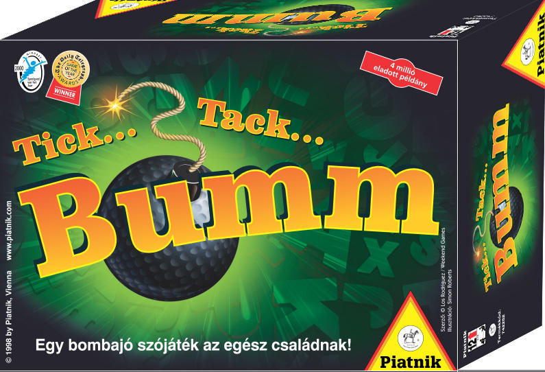 Vásárlás: Piatnik Tick Tack Bumm (742262) Társasjáték árak  összehasonlítása, Tick Tack Bumm 742262 boltok