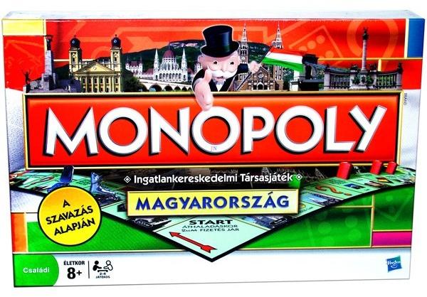 Vásárlás: Hasbro Monopoly Magyarország Társasjáték árak összehasonlítása,  MonopolyMagyarország boltok
