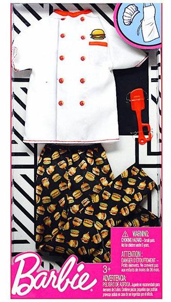Vásárlás: Mattel Barbie: Karrierista Ken hamburgeres szakács ruha szett  (GHX43) Játékbaba felszerelés árak összehasonlítása, Barbie Karrierista Ken  hamburgeres szakács ruha szett GHX 43 boltok