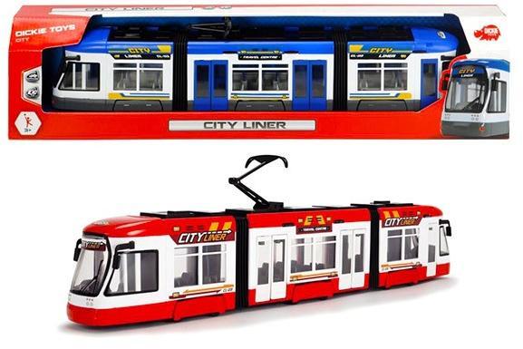 Vásárlás: Dickie Toys City Liner villamos - 2 féle 46cm (203749017)  Játékautó és jármű árak összehasonlítása, City Liner villamos 2 féle 46 cm  203749017 boltok