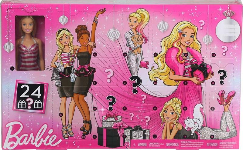 Vásárlás: Mattel Barbie Adventi naptár 2019 (GFF61) Barbie baba árak  összehasonlítása, Barbie Adventi naptár 2019 GFF 61 boltok