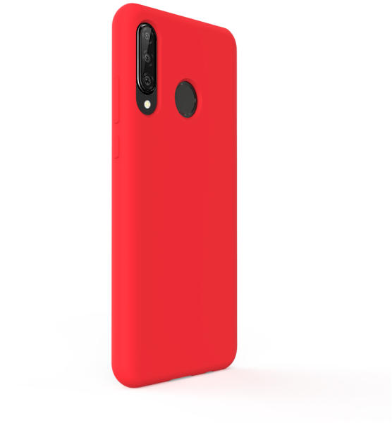 Lemontti Husa Huawei P30 Lite Lemontti Liquid Silicon Red (LEMCLSHP30LRD) (Husa  telefon mobil) - Preturi
