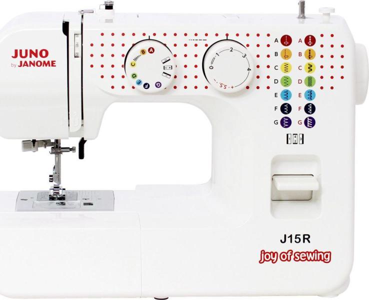 Janome J15R Juno Шевни машини Цени, оферти и мнения, списък с магазини,  евтино Janome J15R Juno