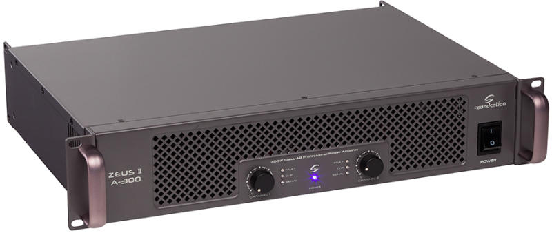 Vásárlás: Soundsation ZEUS II A-300 - 2x100W @ 8ohm / 2x150W @ 4ohm  professzionális Class-AB erősítő - E535E Végfok árak összehasonlítása, ZEUS  II A 300 2 x 100 W 8 ohm 2