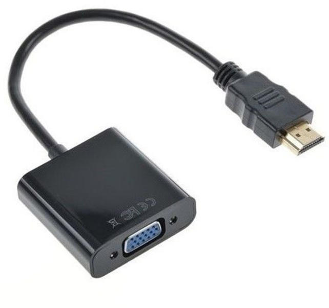 HDMI VGA átalakító kábel, HDMI VGA adapter vásárlás, olcsó HDMI VGA  átalakító kábel, HDMI VGA adapter árak, Kábel, csatlakozó akciók