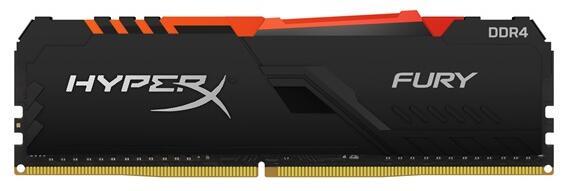 Kingston HyperX FURY RGB 16GB DDR4 3200MHz HX432C16FB4A/16 memória modul  vásárlás, olcsó Memória modul árak, memoria modul boltok
