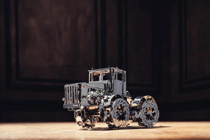Time 4 Machine Puzzle Mecanic 3D, Metal, TimeForMachine, Model Hot Tractor  (Jucarii de constructii din metal) - Preturi
