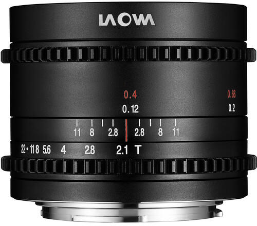 Laowa 7.5mm T/2.1 Zero-D Cine-Mod (MFT)