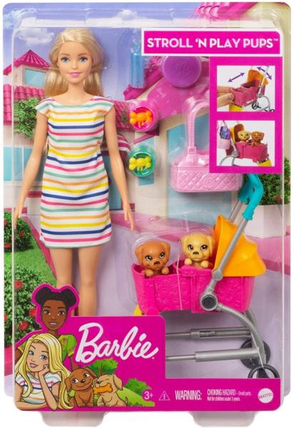 Vásárlás: Mattel Barbie Kölyök kutyus sétáltató szett (GHV92) Barbie baba  árak összehasonlítása, Barbie Kölyök kutyus sétáltató szett GHV 92 boltok