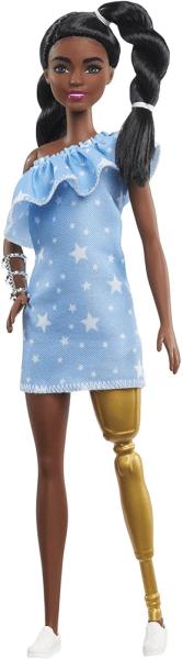 Vásárlás: Mattel Barbie - Fashionistas - Barna bőrű baba - Csillag mintás  ruhával (GHW60) Barbie baba árak összehasonlítása, Barbie Fashionistas  Barna bőrű baba Csillag mintás ruhával GHW 60 boltok