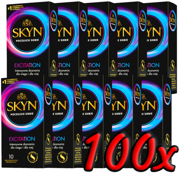 SKYN SKYN® Excitation 100 pack (Prezervativ) - Preturi