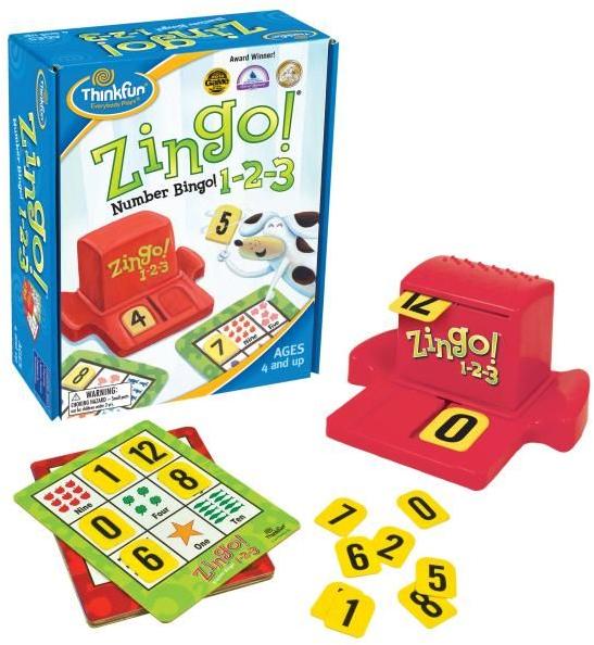 Vásárlás: ThinkFun Zingo! 1-2-3 Társasjáték árak összehasonlítása, Zingo 1  2 3 boltok