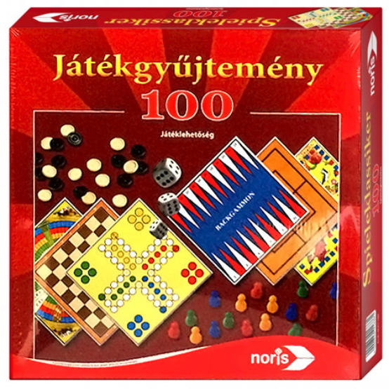 Vásárlás: Noris 100-as játékgyűjtemény (6111686) Társasjáték árak  összehasonlítása, 100 as játékgyűjtemény 6111686 boltok
