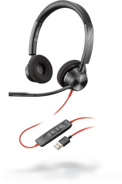 Poly Blackwire C3320 USB-A Microsoft Teams (214012-01/8X220AA)
