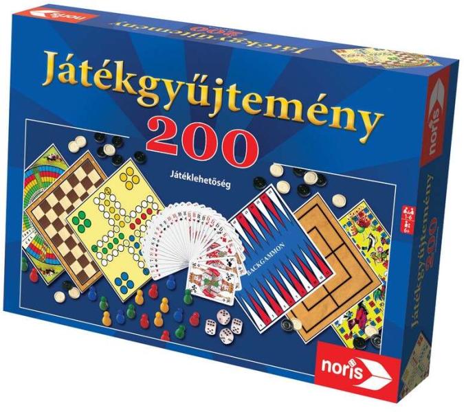 200 db-os játékgyűjtemény (606111687006)