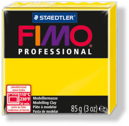 Professional égethető gyurma - sárga 85 g (FM8004100)