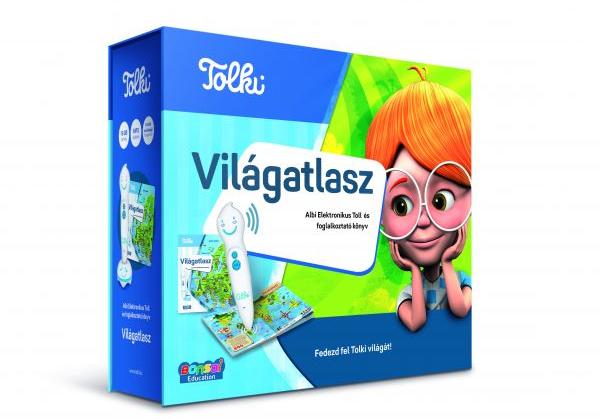 Világatlasz interaktív foglalkoztató könyv készletben (34533)