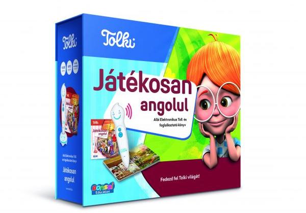Játékosan angolul interaktív foglalkoztató könyv készletben (34536)