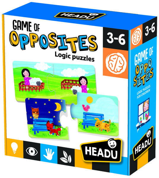 Logikai puzzle illesztőjáték - Ellentétek (IT20805)