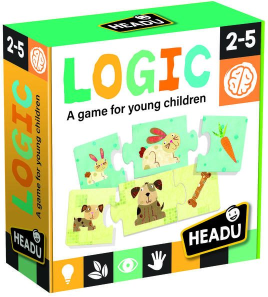Logikai puzzle illesztőjáték - Kisállatok (IT20751)