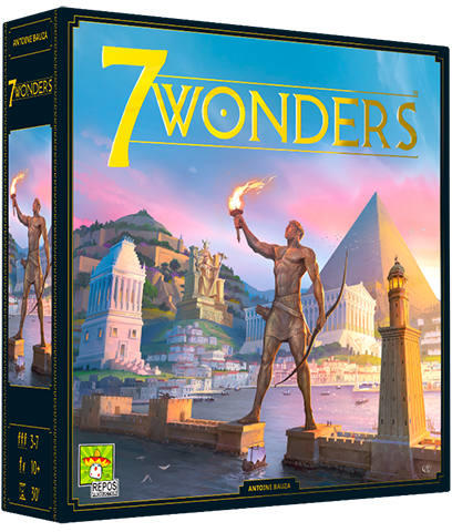 Vásárlás: Repos Production 7 Wonders - 7 Csoda 2. kiadás angol nyelvű  Társasjáték árak összehasonlítása, 7 Wonders 7 Csoda 2 kiadás angol nyelvű  boltok