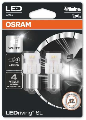 Vásárlás: OSRAM BA15S P21W 7506DWP Ledriving SL Standard LED 6000K fehér  Autó izzó árak összehasonlítása, BA 15 S P 21 W 7506 DWP Ledriving SL  Standard LED 6000 K fehér boltok