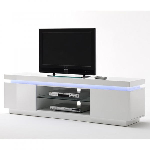 Vásárlás: mc Akcent OCEAN Magasfényű Fehér TV Állvány 175 cm TV szekrény  árak összehasonlítása, OCEANMagasfényűFehérTVÁllvány175cm boltok