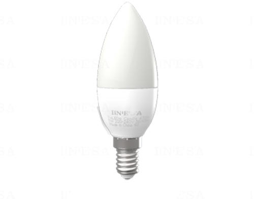 Led gyertya égő 4W, 40W izzó helyett. 320 Lumen, 3000K meleg fény! E14 foglalat. Nem vibrál a fénye! (LLGY4WE1460624K3000)