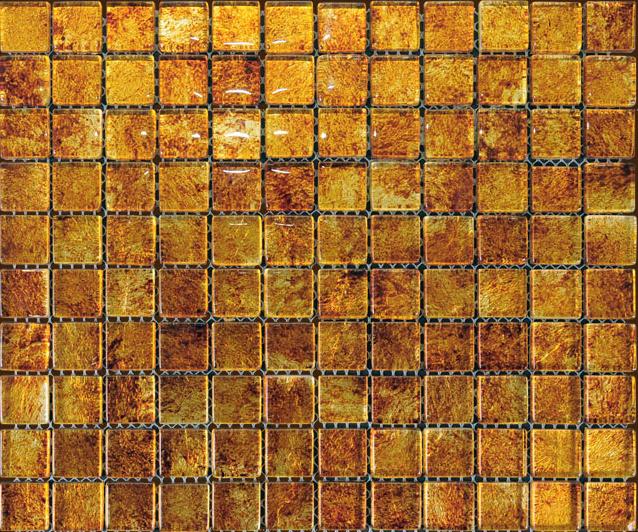 Settimo Mozaic sticla auriu chihlimbar 032 (MI004) (Gresie, faianta) -  Preturi