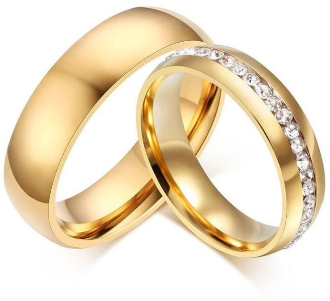 Vásárlás: Ékszerkirály Férfi karikagyűrű, nemesacél, aranyszínű, 8-as méret  (32832772063_19) Gyűrű árak összehasonlítása, Férfi karikagyűrű nemesacél  aranyszínű 8 as méret 32832772063 19 boltok