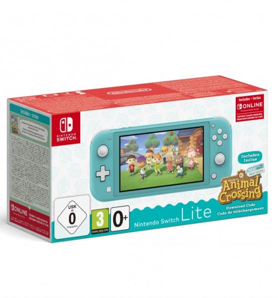 Nintendo Switch Lite + Animal Crossing New Horizons Конзоли за игри Цени,  оферти и мнения, списък с магазини